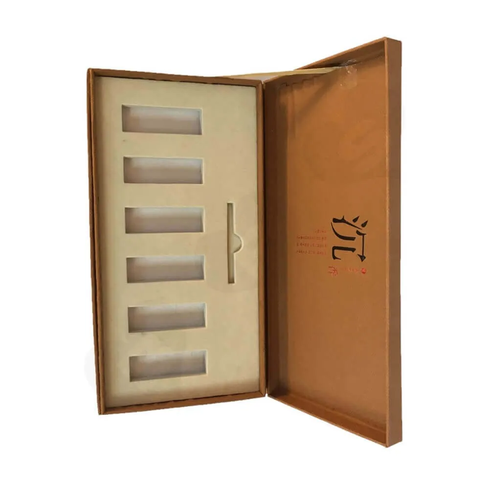 Agarwood Rigid Gift Box sideview two