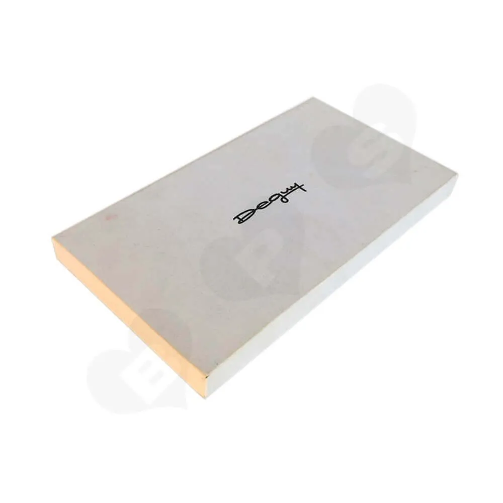 Apparel Rigid Gift Box And Thank You Card Side View Three