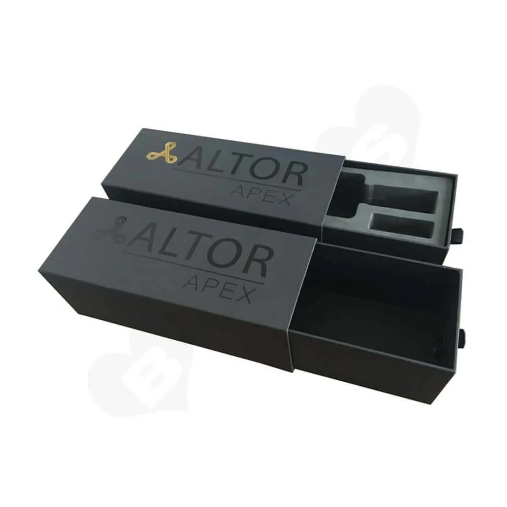 Bicycle Lock Packaging Box side view one