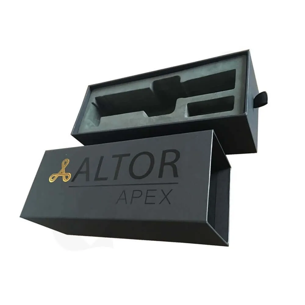 Bicycle Lock Packaging Box side view three
