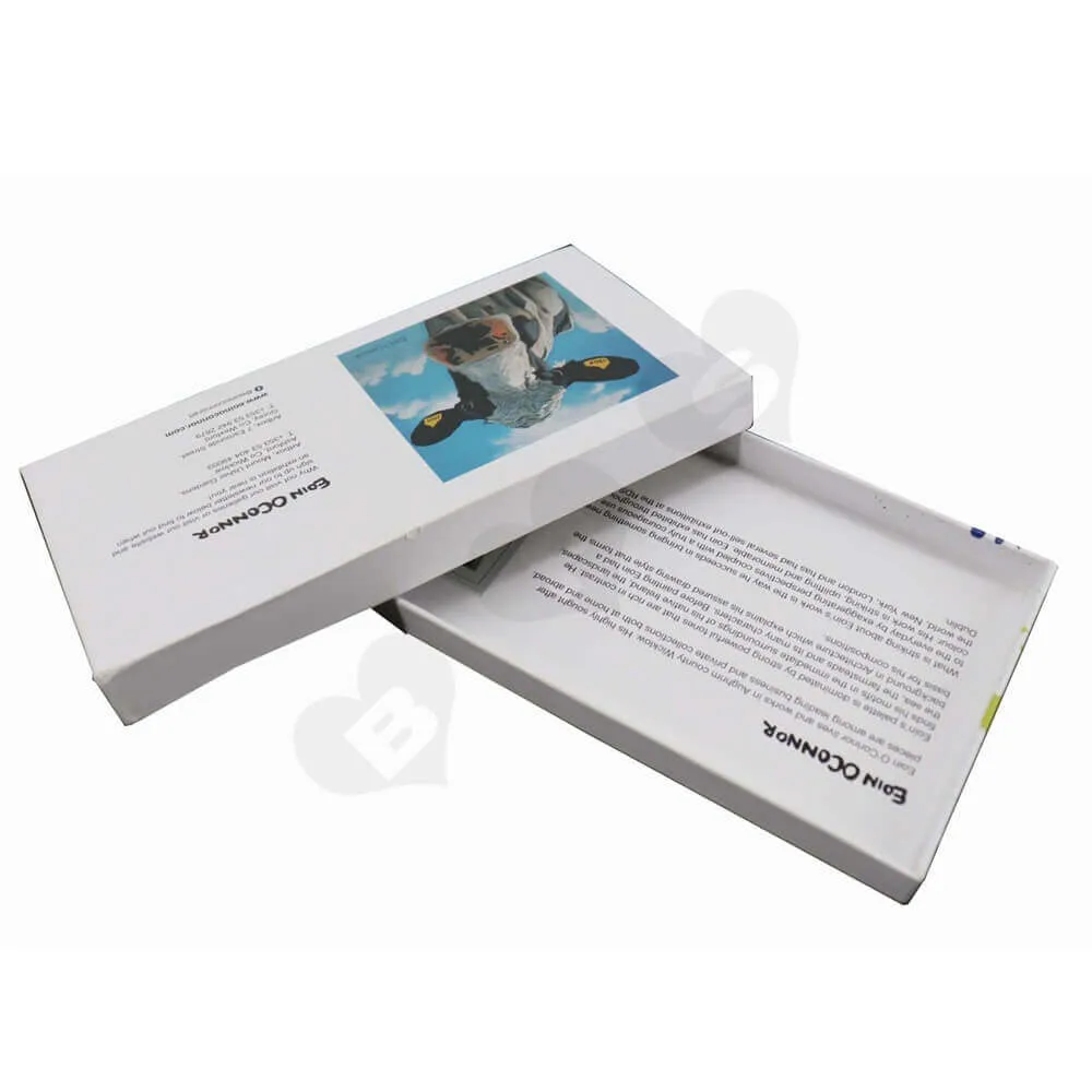 Cardboard Invitation Boxes Side View Four