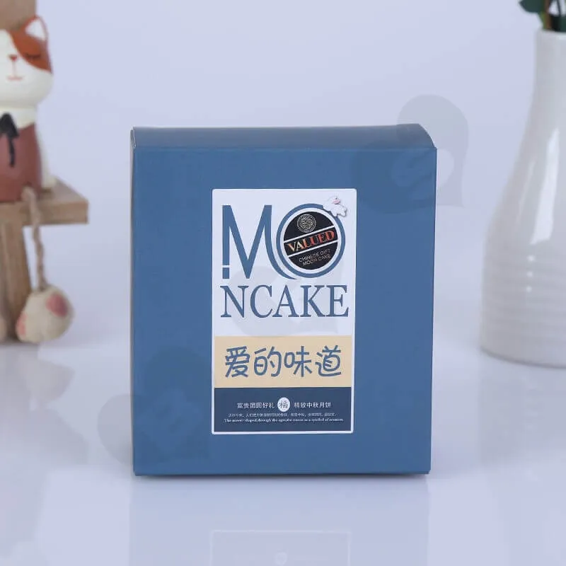 Cardboard Moon Cake Packaging Box side view five