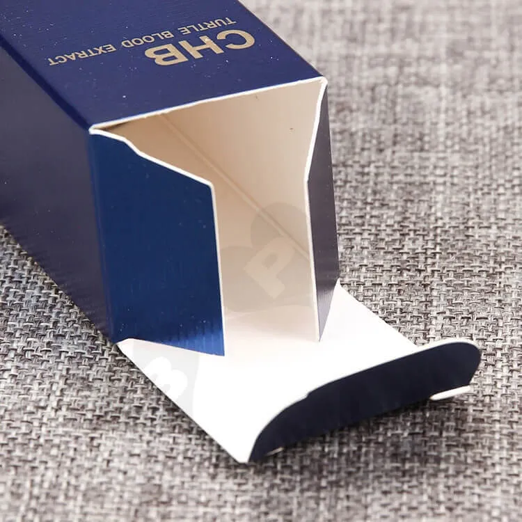 Cardboard Paper Box For Turtle Blood Extract side view two