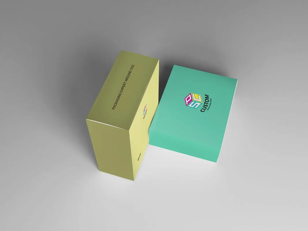 Cardboard Paper Box Mock Up