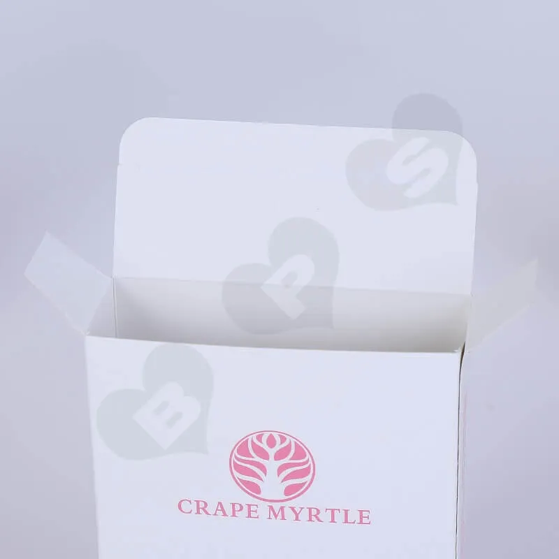 Cardboard Printed Mask Packaging Box side view four
