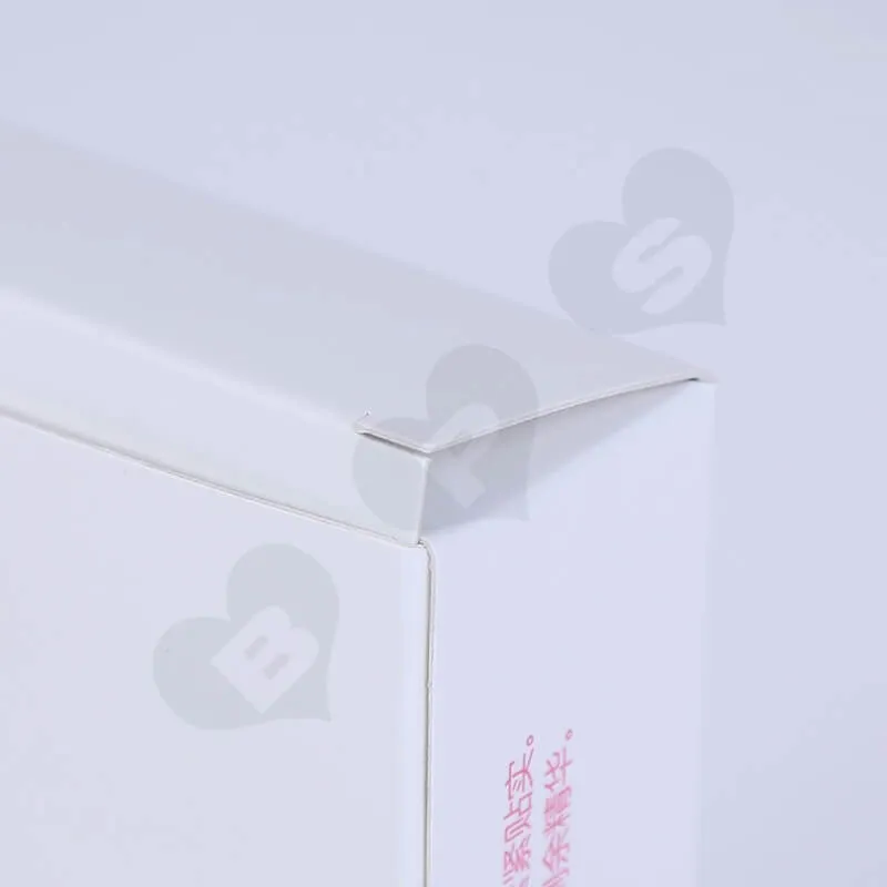 Cardboard Printed Mask Packaging Box side view two