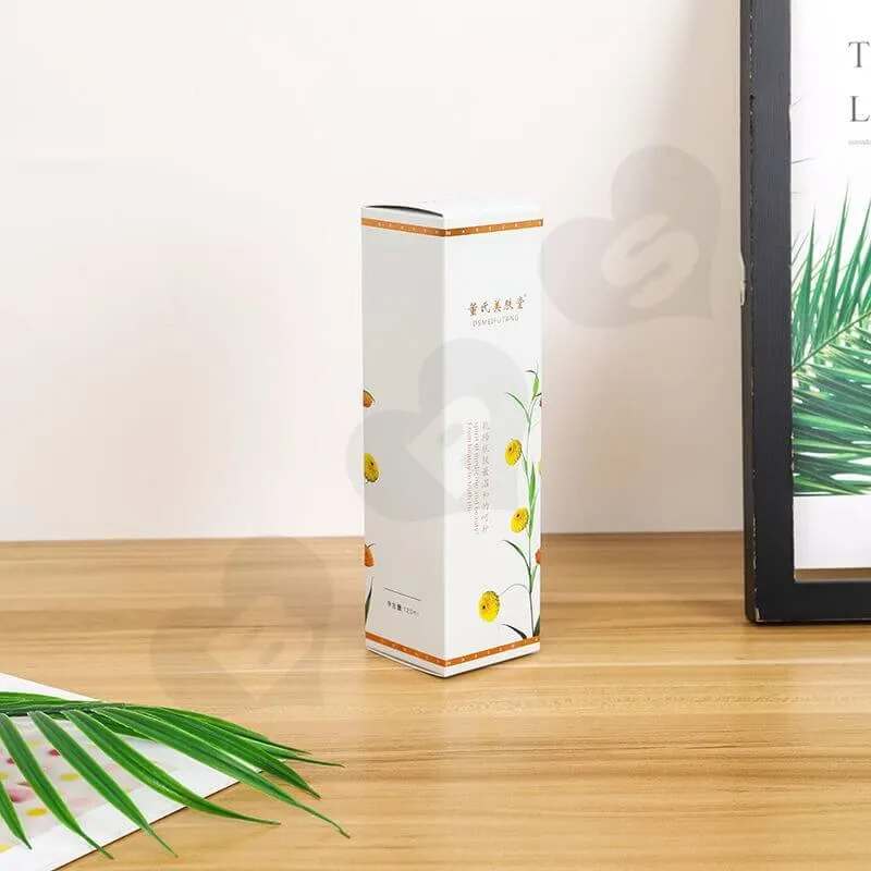 Chinese Wholesale Cardboard Cosmetic Paper Box side view five