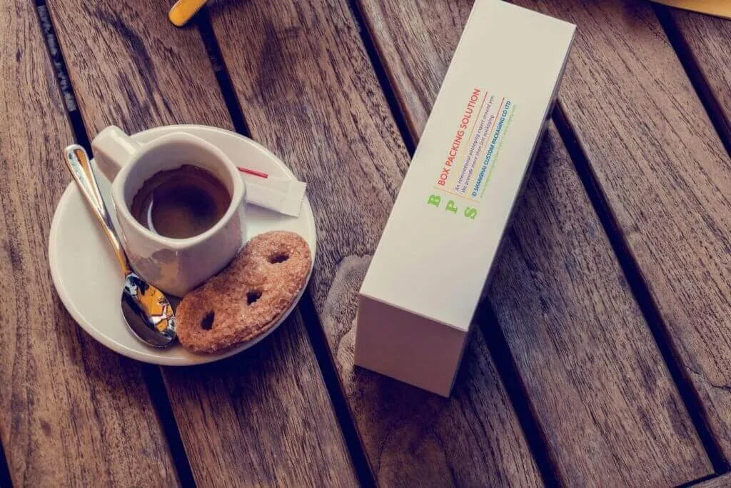 Coffee Packaging Box Biscuit Box Mock Up