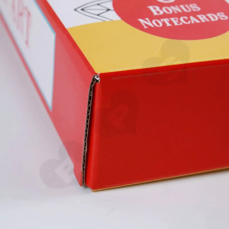 Color Printed Cardboard Box For Food side view five