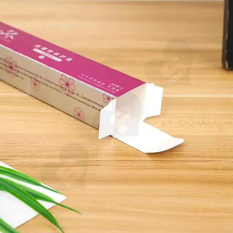 Color Printed Paperboard Box For Bacterial Gel side view five