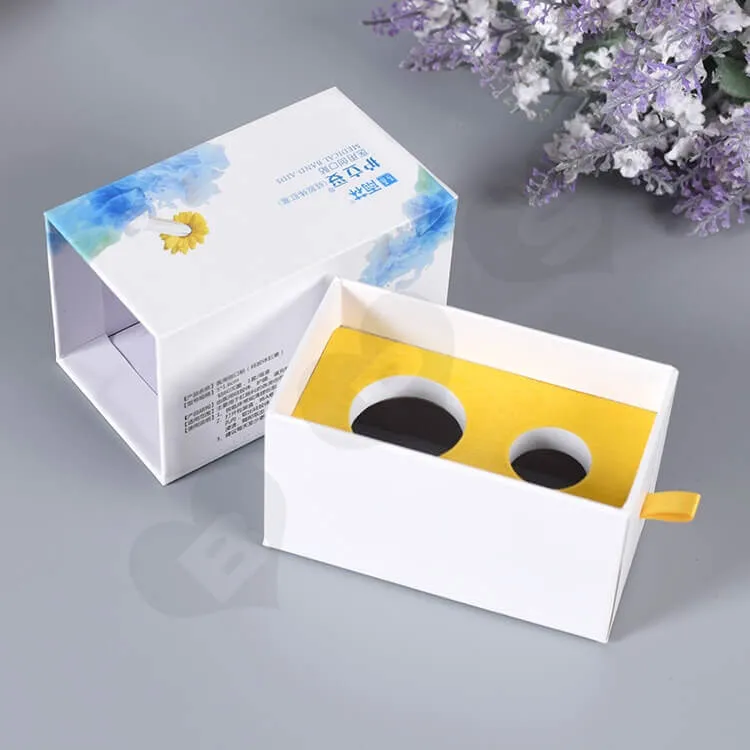 Color Printed Rigid Gift Box For Medical Band-Aid side view one