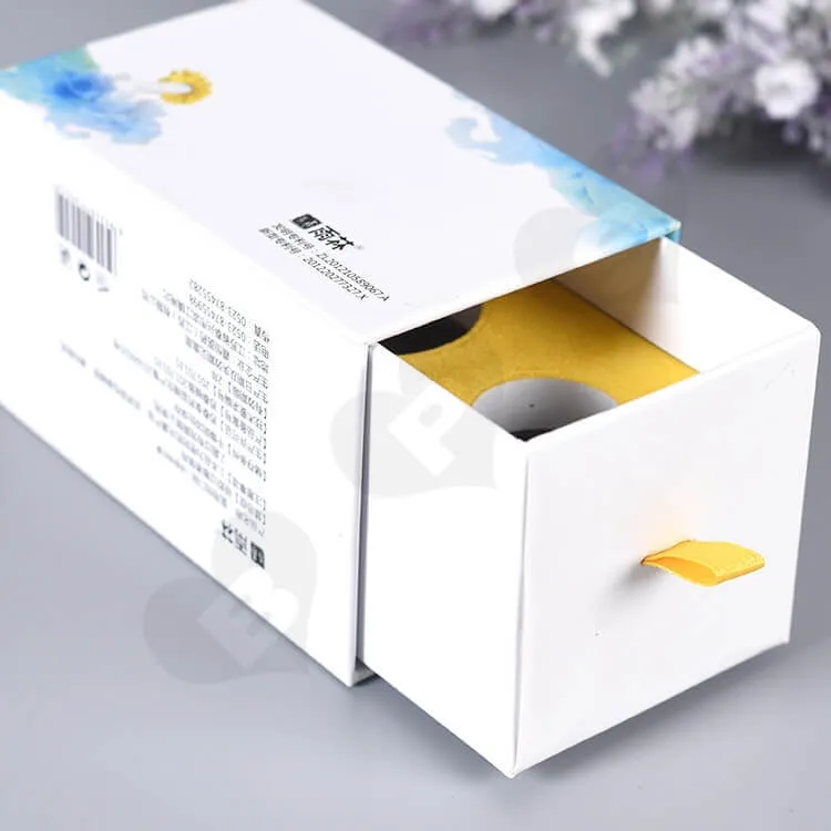 Color Printed Rigid Gift Box For Medical Band-Aid side view two