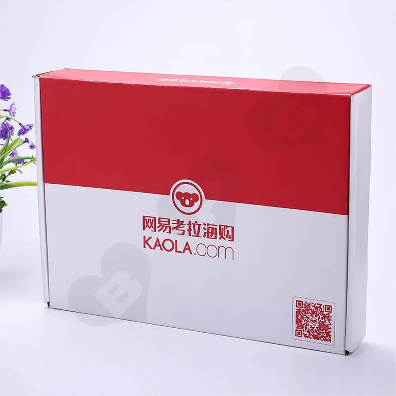 Color Printing Mailer Box For Online Shopping side view five