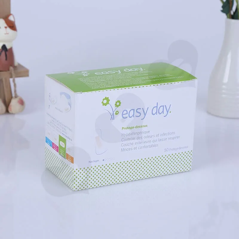 Color Printing Retail Box For Sanitary Napkins side view six