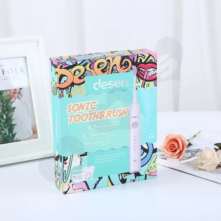 Color Printing Rigid Box For Sonic Toothbrush side view four