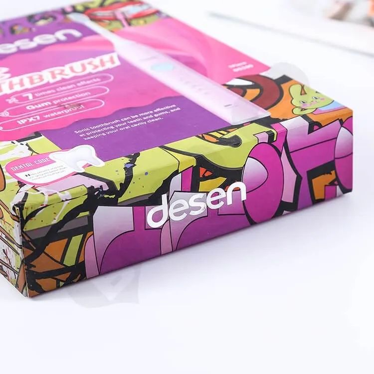 Color Printing Rigid Box For Sonic Toothbrush side view two