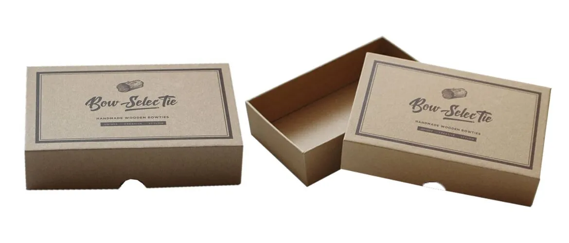 Corrugated board top and bottom packaging boxes