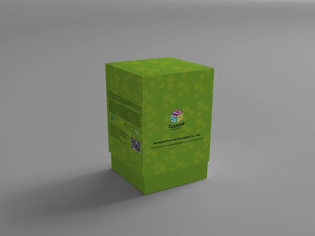 Cosmetics Packaging rigid box Mock-up