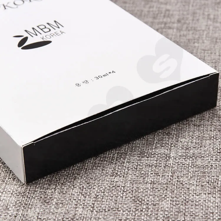 Custom Cardboard Box For Facial Mask side view four
