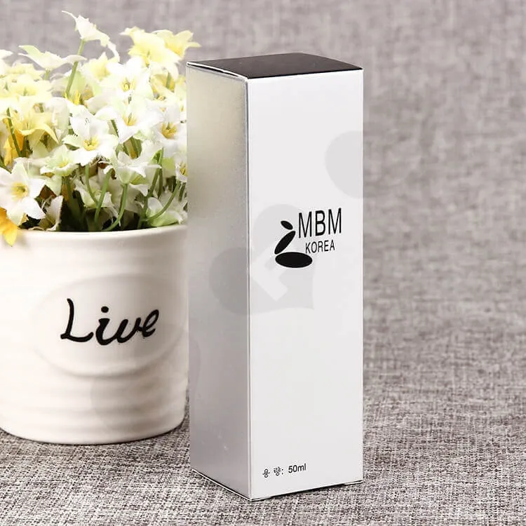 Custom Cardboard Box For Facial Mask side view seven