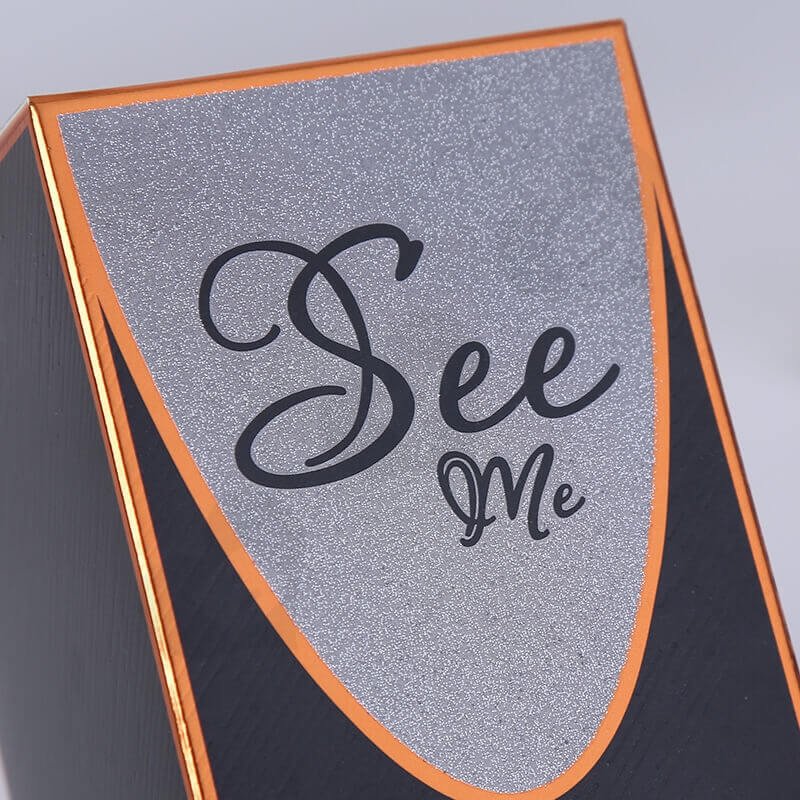 Custom Cardboard Gift Box For Fragrance side view three