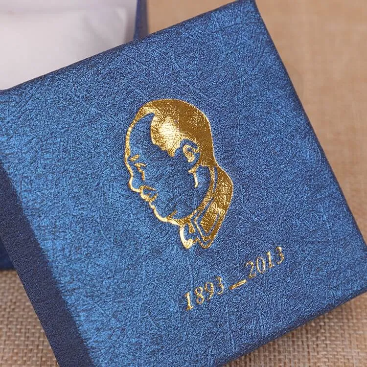 Custom Cardboard Gift Packaging Box For Watch side view three