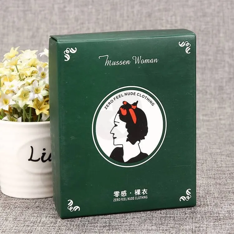 Custom Cardboard Packing Box For Woman Clothing side view five