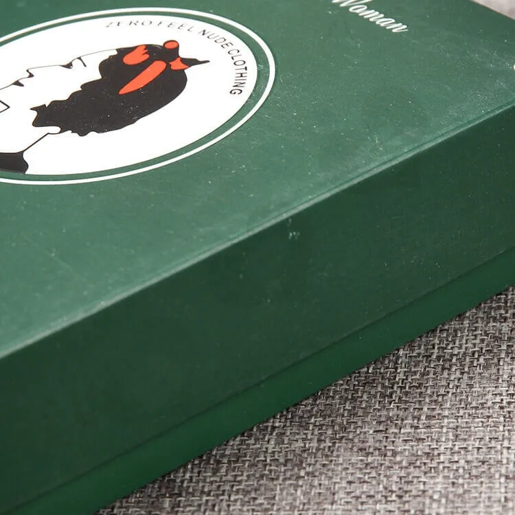 Custom Cardboard Packing Box For Woman Clothing side view four