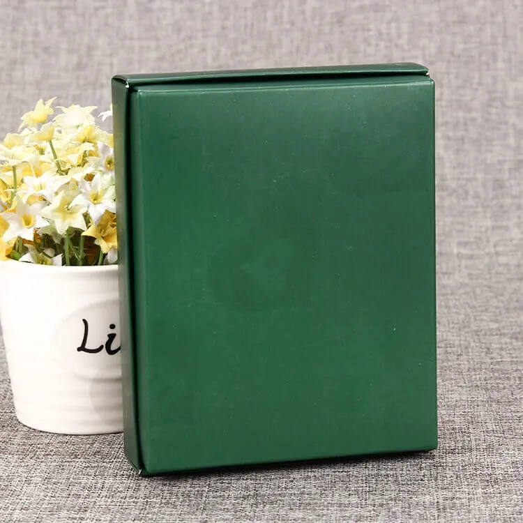 Custom Cardboard Packing Box For Woman Clothing side view three