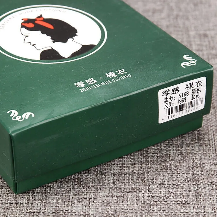 Custom Cardboard Packing Box For Woman Clothing side view two