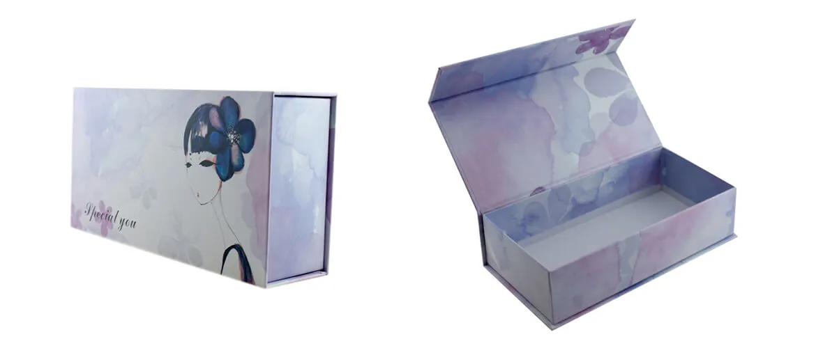 Custom Made Rigid Gift Box Packaging For Her