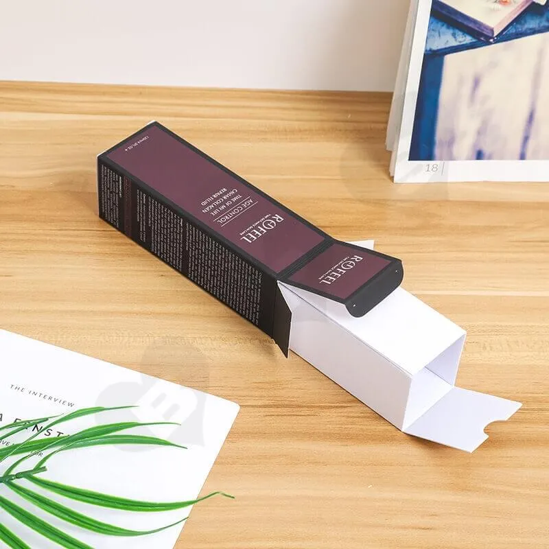 Custom Moist Lipstick Cardboard Box side view five