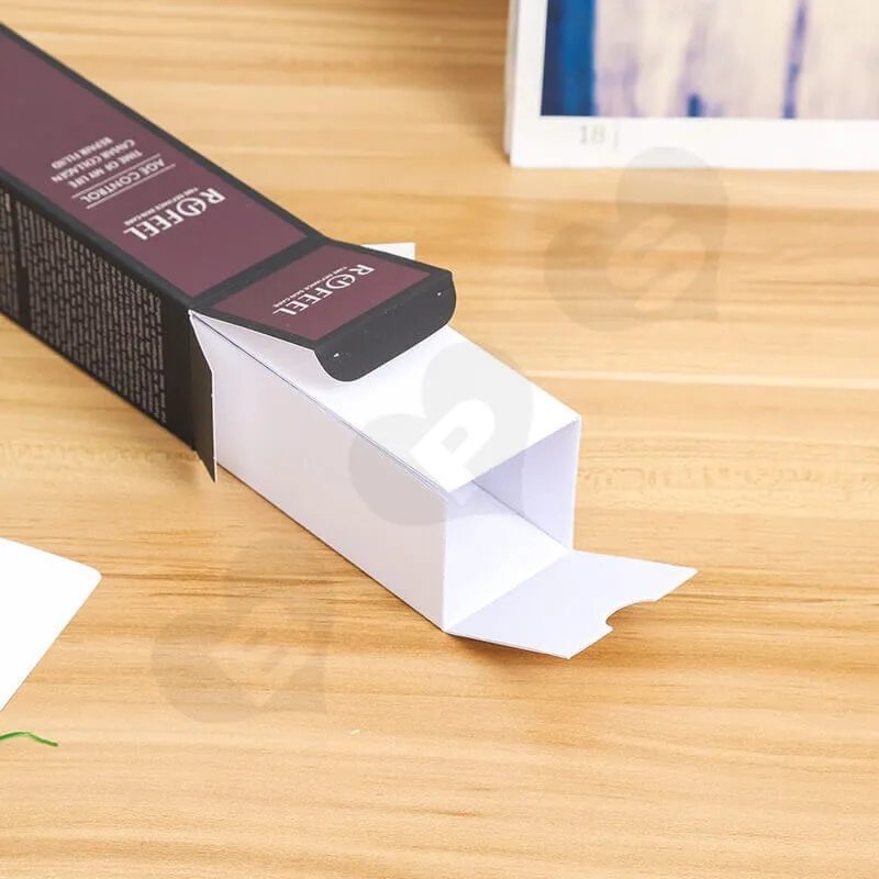 Custom Moist Lipstick Cardboard Box side view four