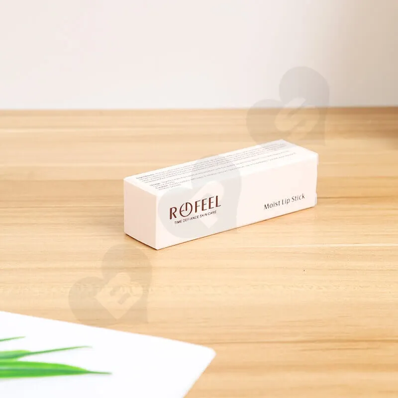Custom Moist Lipstick Cardboard Box side view nine