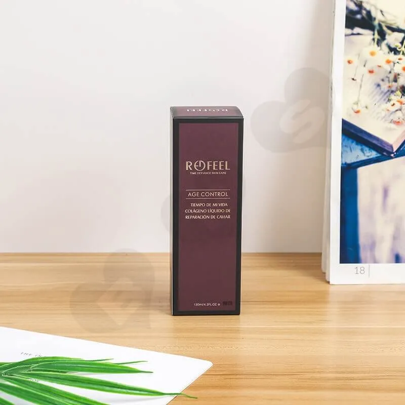 Custom Moist Lipstick Cardboard Box side view three