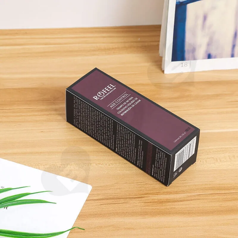 Custom Moist Lipstick Cardboard Box side view two