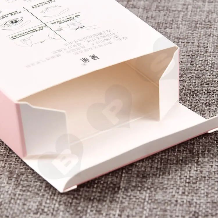 Custom Printed Cardboard Box For Eyelid Sticker side view five