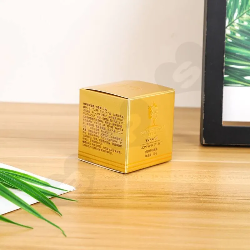 Custom Printed Cardboard Box For Skin Essence side view five