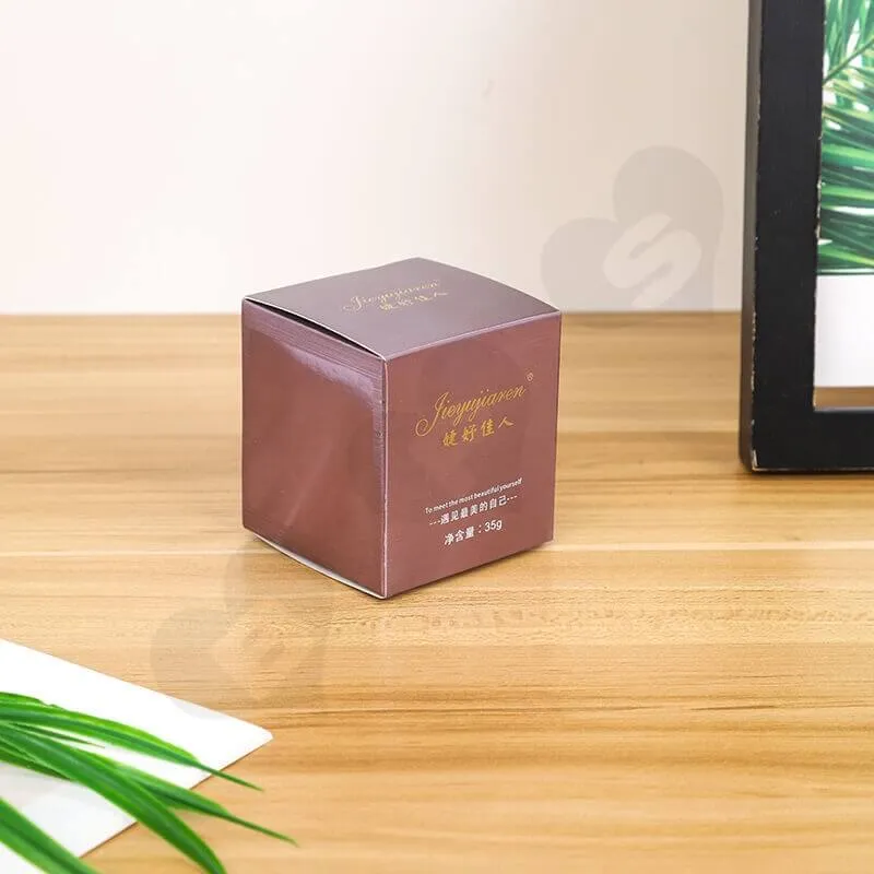 Custom Printed Cosmetic Tuck End Box side view five