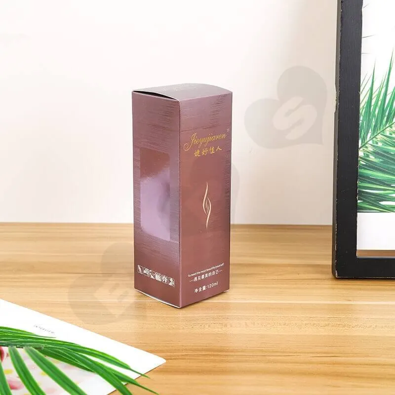 Custom Printed Cosmetic Tuck End Box side view four