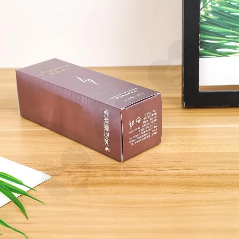 Custom Printed Cosmetic Tuck End Box side view three