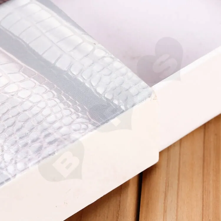 Custom Printed Drawer Box For Leather Belt side view three