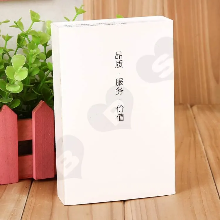 Custom Printed Drawer Box For Leather Belt side view two