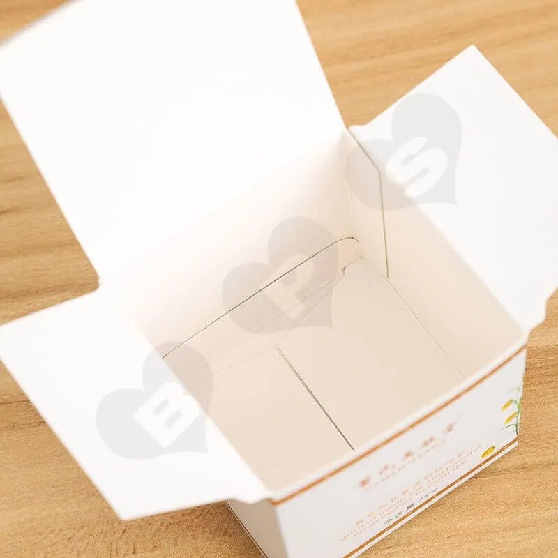 Custom Printed Folding Carton For Body Lotion side view two