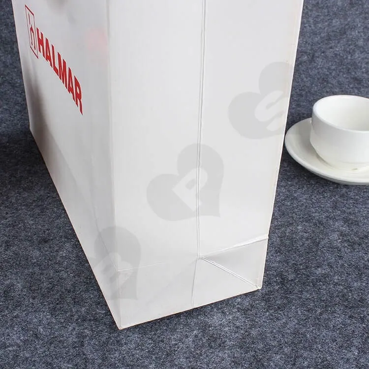 Custom Printed Paper Bag For Spare Parts side view three
