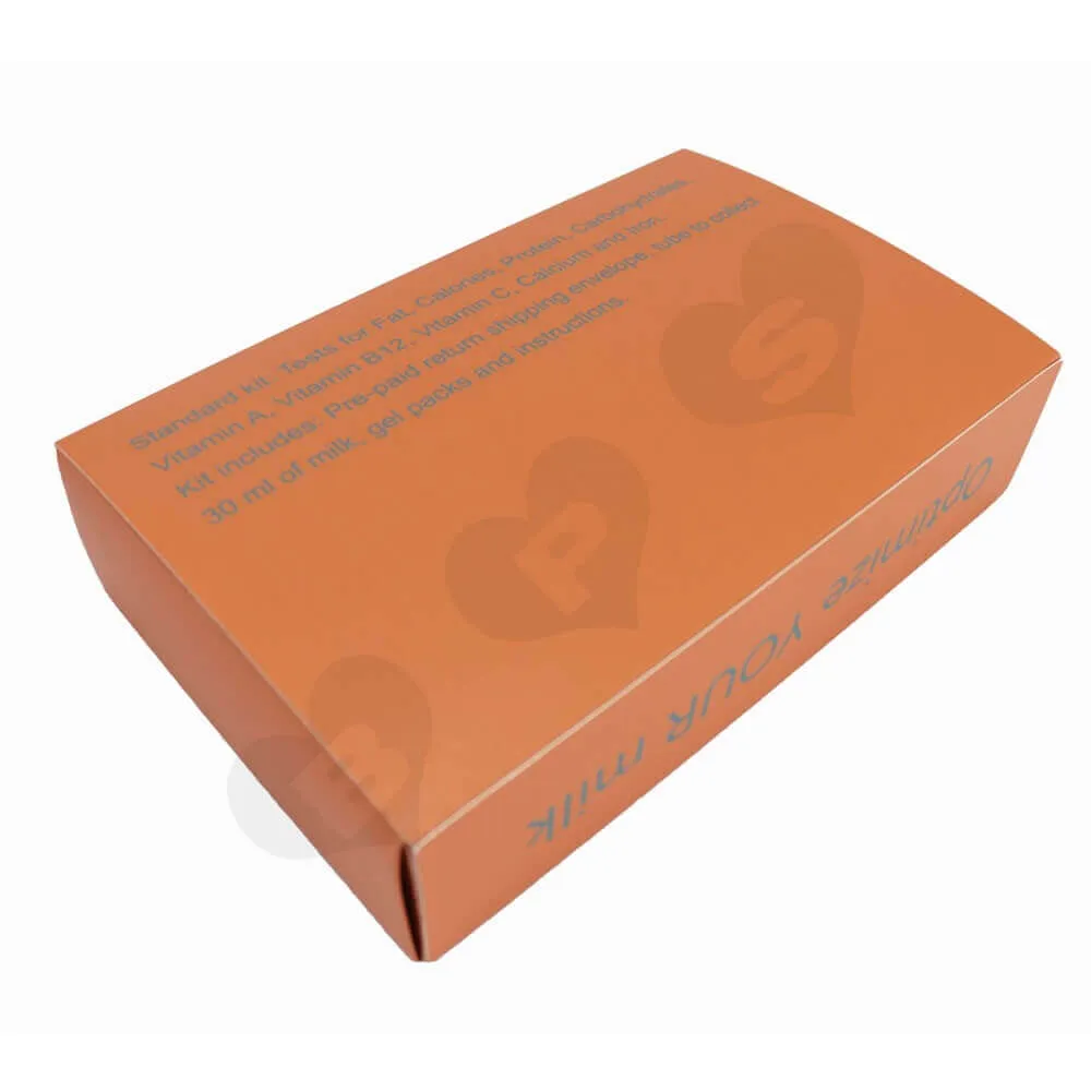 Custom Printed Paperboard Nutrition Packaging Drawer Box side view four