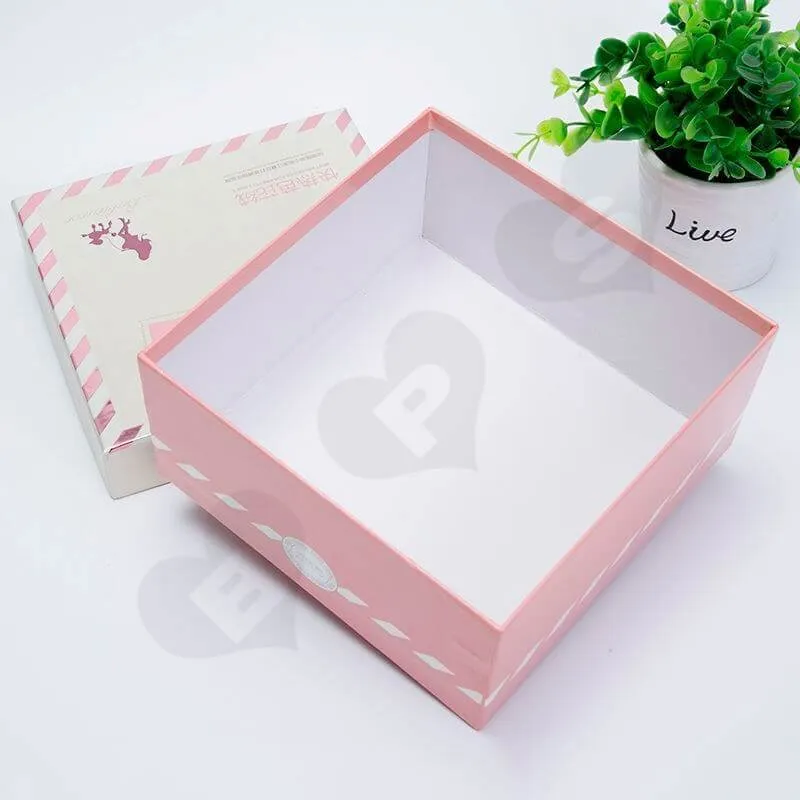 Custom Printed Rigid Box With Exposed Base For Underwear side view four