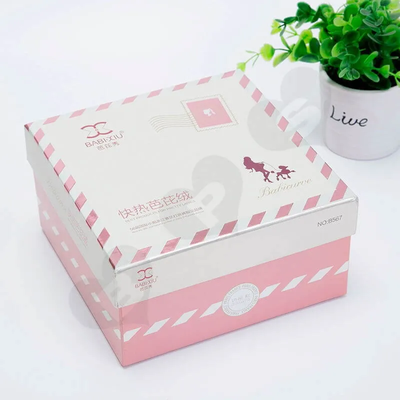Custom Printed Rigid Box With Exposed Base For Underwear side view one