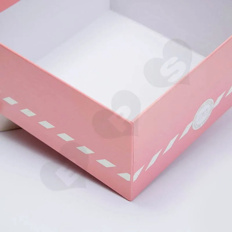 Custom Printed Rigid Box With Exposed Base For Underwear side view three