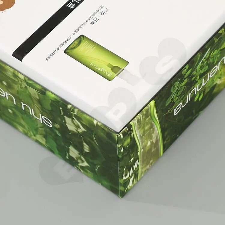 Custom Printing Cardboard Beauty Products Packaging side view four